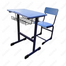 塑钢学生课桌椅，广东佛山鸿美佳厂家生产供应学生课桌椅