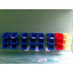 吉林地区厂家供应科尔福105*195*75塑料零件盒零部件零件盒