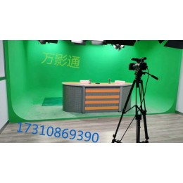 北京万影通校园演播室设计 新闻演播室图片 实景演播室