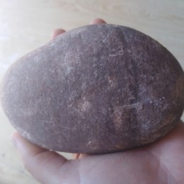 青岛天然鹅卵石 10-20cm铺面造景用大卵石