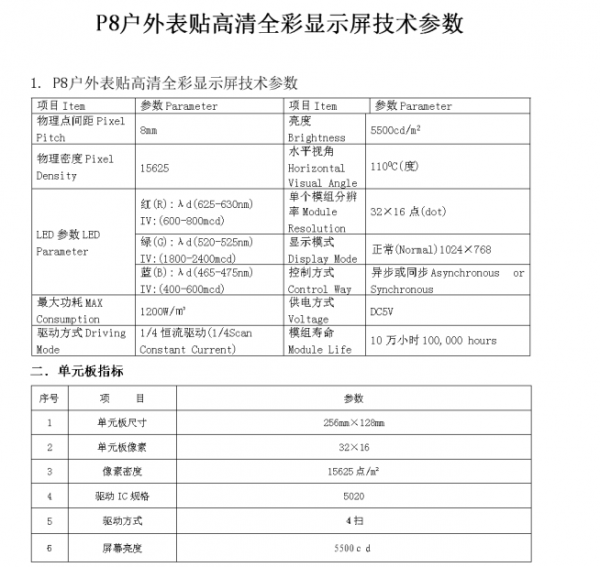 户外p8