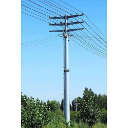 榆树市28米66kv电力钢杆 终端钢杆 钢杆价格