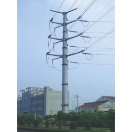 双辽市35米66kv电力钢杆 金属钢杆 钢杆价格