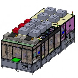 深圳金诺GN101 全自动2D、2.5D、3D手机玻璃盖板检测机 自动检测机