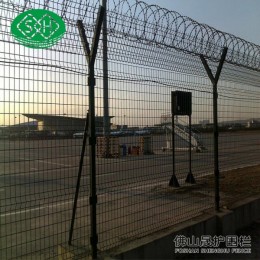 Y型架护栏网现货 广东机场围栏网 惠州监狱防爬护栏安装