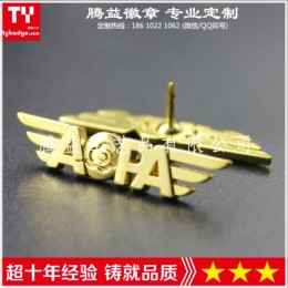 AOPA通用航空协会纪念章  无人机徽章胸章领章胸针供应