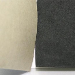 EVA发泡背胶，单面背胶黑色EVA泡棉加纸，包装 饰盒用背胶EVA