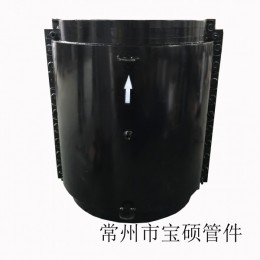 生产钢塑PE管承口哈夫抢修节堵漏器