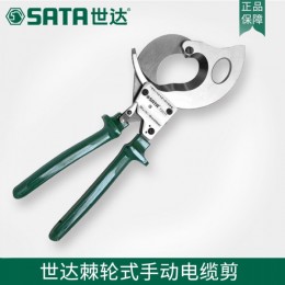 陕西世达工具威力狮线缆剪棘轮式手动线缆剪