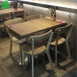 港式茶餐厅西餐厅板式餐桌椅子沙发卡座定做
