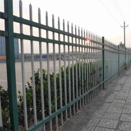 福建市政建设铁艺花式围墙栏杆 镀锌钢管 草坪绿化塑钢护栏