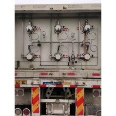 出售22.17立方6管天然气运输车 cng槽车尾