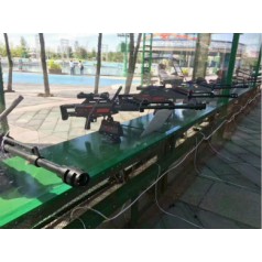 合肥安徽大型游乐气炮枪厂家直供答案枪游乐设备
