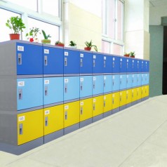 厂家直销新款ABS塑料书包柜大中小学彩色环保ABS书包柜