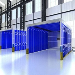 漆雾净化喷漆房 全自动伸缩房  站式解决方案