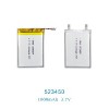 523450 503450聚合物锂电池1000mAh 紫外杀菌灯血氧仪血压计电池