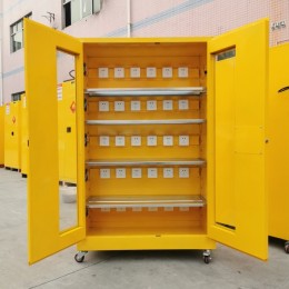 深圳社区电池充电防爆柜电动车充电安全柜厂家直销