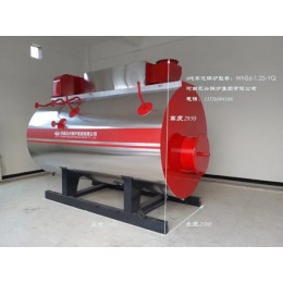WNS1吨燃气蒸汽锅炉 洗涤厂蒸汽锅炉