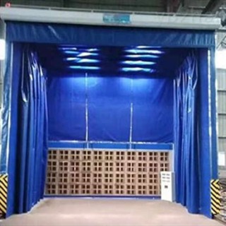 钢结构喷涂专用移动伸缩喷漆房 使用方便厂家生产