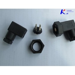 工业电磁阀连接器插头插座可定制