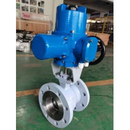 上海科耐迪阀门成套设备供应V型电动球阀VQ947H