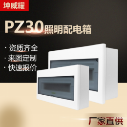 PZ30配电箱家用室内照明回路箱户内开关盒动力配电柜