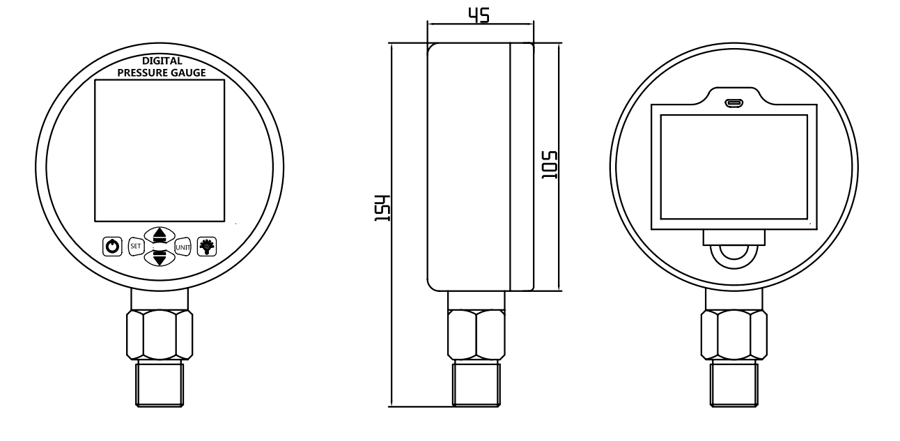 YL-806尺寸图