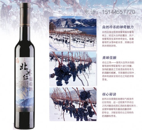 0集安味道原汁山葡萄酒-集安味道冰葡萄酒-柏沣齐乐葡萄酒集安味道礼盒国产特*纯原汁冰白-北冰红甜型冰葡萄果酒嘉*科技-1北冰红冰葡萄酒-1禹山兀北冰红葡萄酒-集安市嘉*农业生物科技有限公司1213278