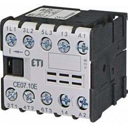 ETI 微型电机接触器CE07.10-24V-50/60Hz系列