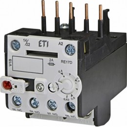 ETI 热过载继电器RE17D-0,63系列