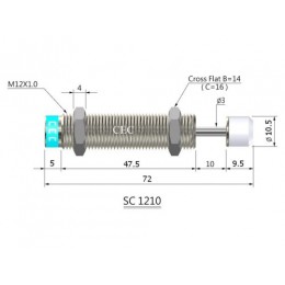 CEC 油压缓冲器SC 1210系列