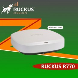 Ruckus R770超高密环境专用企业路由器优科R770室内WIFI7无线AP