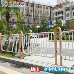 潮汕地区市政道路护栏款式图交通机非分隔栏