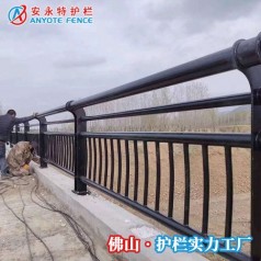 定制乡村河道栏杆 中山市政道路桥梁防护栏厂*