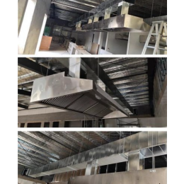 顺义区餐厅排烟管道制作饭店排风设计，风机，净化器安装