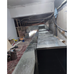 通州区张*湾厨房排烟工程制作美食城排风安装 销售风机